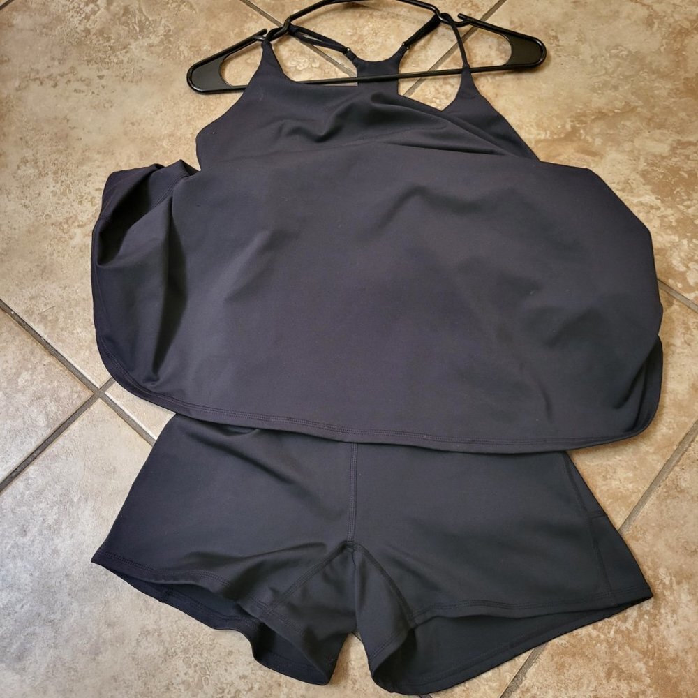 Zella Active Racerback Black Dress Size: Large - NEW W/O TAGS - Picture 7 of 10